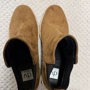 dv by Dolce Vita Brown Suede Slip-On Shoes